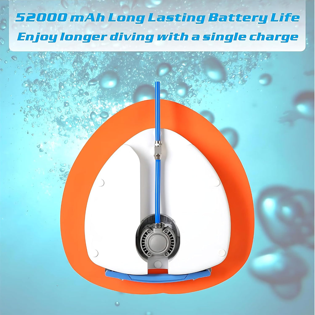 TUXING Upgraded Scuba Diving Ventilator Tankless Diving System,Portable Rechargeable Scuba Diving Tank, Waterproof Air Compressor,Swimming Pool Toys Diving Toys,Dive Without Tanks