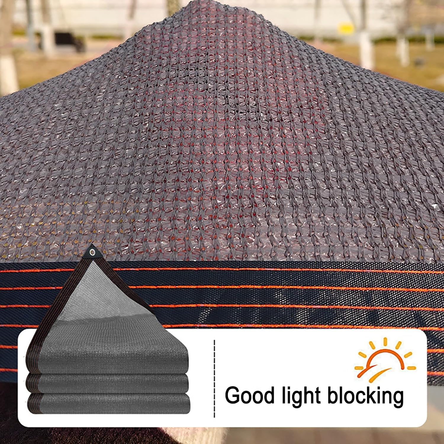 Garden/Patio Shade Cloth for Plants,Pergola Canopy, Sun Shade Sail, Breathable Awning Roof, for Patio, Backyard, Gazebo, Deck and Plant Heat Protection(9x12m/29.53x39.37ft)