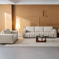 LINSY HOME Modern Sofa Couch Set for Living Room, Modular Sectional Sofa Sets with Anti Cat Stretch Fabric and Metal Frame, Comfy 5 Seater Loveseat Oversized, Easy Assembly, Beige