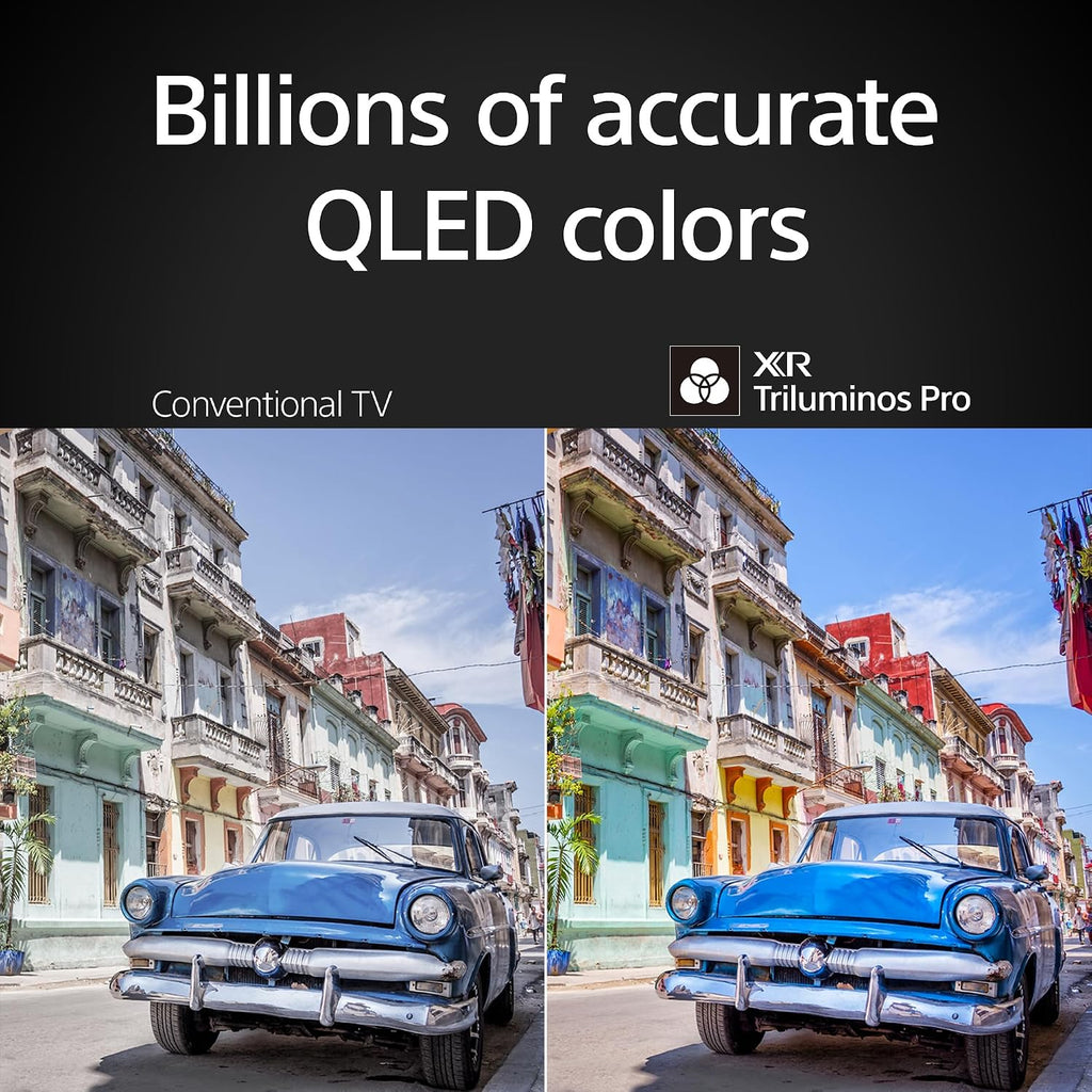 Sony 55 Inch Mini LED QLED 4K Ultra HD TV BRAVIA 7 Smart Google TV with Dolby Vision HDR and Exclusive Features for PlayStation®5 (K-55XR70)