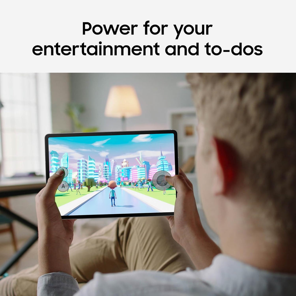 Samsung Galaxy Tab S10 FE 128GB WiFi Android Tablet, Large Display, Long Battery Life, Powerful Processor, S Pen, Expandable Storage, US Version, 2025,Gray (Renewed)