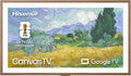 Hisense 50' Hi-QLED S7 CanvasTV Series 4K UHD Google Smart Art TV (50S7SG, 2026 New) - Art Mode, Anti-Glare Panel, Dolby Vision HDR, Hi-Matte Display, Frame & UltraSlim Wall Mount Included