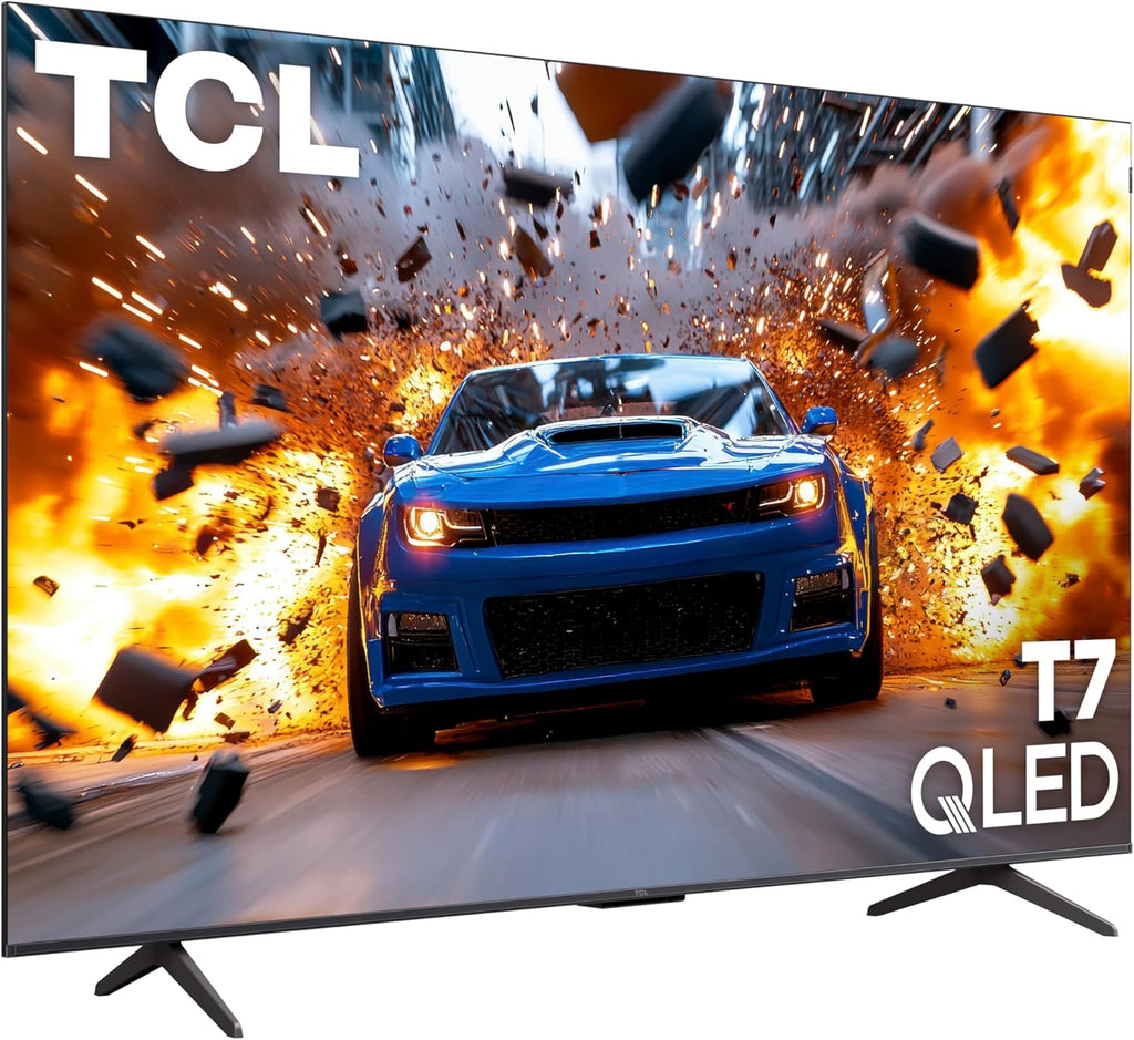 TCL 65 Inch Class T7 Series | 4K QLED HDR | 65T7, 2025 Model | 120HZ-144HZ High Brightness Smart Google TV Dolby Atmos Audio | Voice Remote Alexa Gaming Streaming Television
