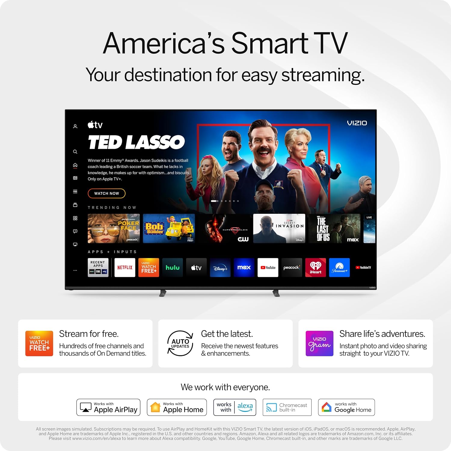 VIZIO M55Q6L4 55 in.; Class Quantum 4K QLED HDR Smart TV