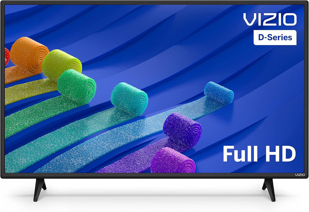 VIZIO 43-inch D-Series Full HD 1080p Smart TV with Apple AirPlay and Chromecast Built-in, Alexa Compatibility, D43f-J04, 2022 Model