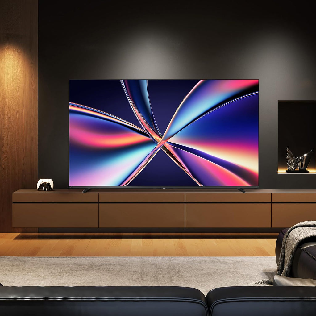 Hisense 43' E6 Cinema Series Hi-QLED 4K UHD Smart Fire TV (43E6QF, 2025 Model) - AI Light Sensor, Dolby Vision · Atmos, Voice Remote with Alexa, Motion Rate 120, HDR 10+ Adaptive, Game Mode Plus