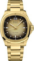 MIDO Multifort TV Big Date - Swiss Automatic Watch for Men - 40mm Case with Transparent Caseback