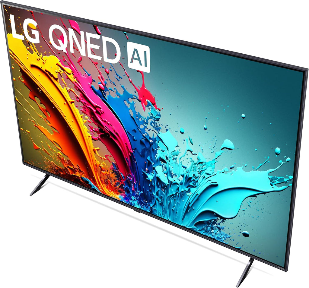 LG 75-Inch Class QNED85T Series LED Smart TV 4K Processor Flat Screen with Magic Remote AI-Powered with Alexa Built-in (75QNED85TUA, 2024)