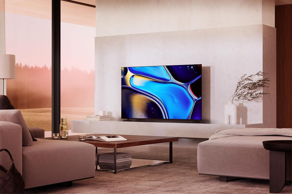 Sony 55 Inch OLED 4K Ultra HD TV BRAVIA 8 Smart Google TV with Dolby Vision HDR and Exclusive Features for PlayStation 5 (K-55XR80)