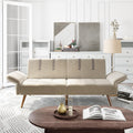 Shintenchi Convertible Sofa Bed, Folding Futon Couch with Adjustable Backrest, Sleeper Recliner Loveseat, Modern Futon Couch, Sofa Cama, Couches for Living Room(Coffee