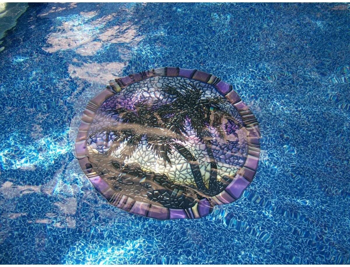 Decorative Pool Art - Poolmat - 50+ Designs Easy to Install and Remove