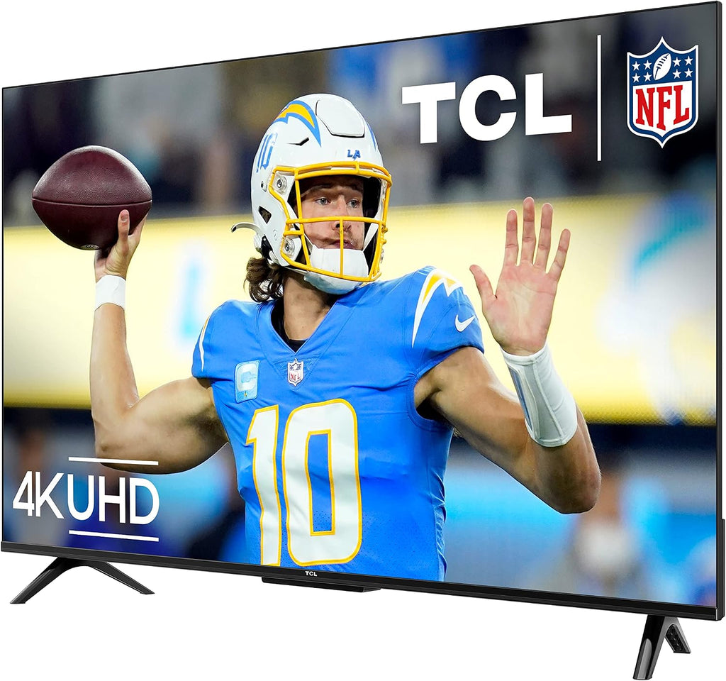TCL 43-Inch Class S4 4K LED Smart TV with Google TV (43S450G, 2023 Model), Dolby Vision, HDR Pro, Dolby Atmos, Google Assistant Built-in with Voice Remote, Works with Alexa, Streaming UHD Television