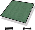 Amagenix 90% Pergola Shade Cover 14' X 20' Sun Shade Cloth with Grommets for Outdoor Garden Patio Porch, Commercial Grade 200 GSM - Cable Zip Ties Included (We Customized) GN03, Green