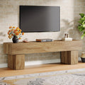 Tribesigns 63' TV Stand, Farmhouse Entertainment Center, Low TV Console Table for Living Room, Long Media Console Television Stands for 55/60/65 Inch TV