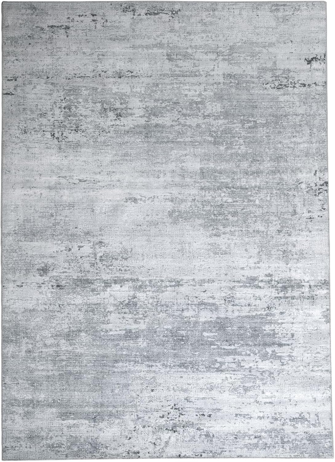 HOMBYS Modern Area Rug for Living Room Bedroom, Large Boho Floor Carpet with Non-Slip Backing for Indoor Office Dining Room, Abstract Home Deco Non-Shedding, Machine Washable (Grey, 10 x 14 ft)