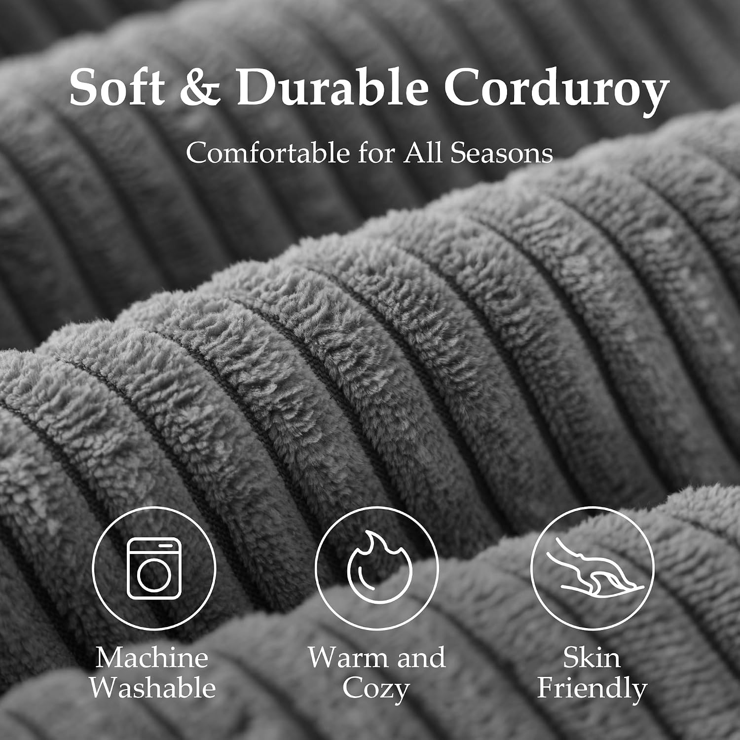 Youzi Folding Sofa Bed Convertible Sleeper Chair with Pillow, 4-in-1 Foldable Mattress Futon Couch Bed to Lounge Chair for Living Room, Bedroom, Dorm & Guest, Washable Cover, Dark Gray, Queen