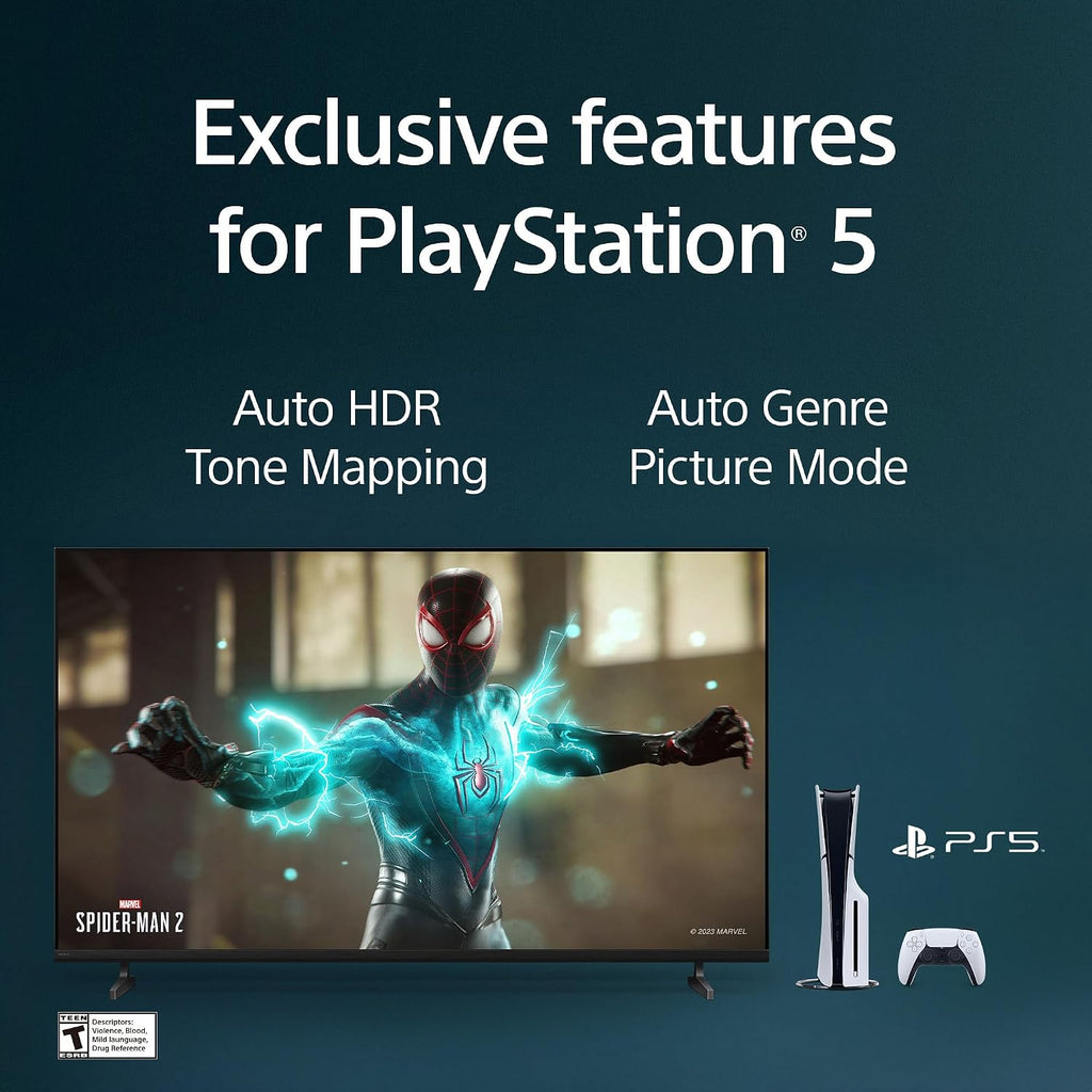Sony BRAVIA 2 II 43 Inch 4K Ultra HD LED Smart TV with Google TV and Exclusive Features for PlayStation®5 (K-43S20M2)