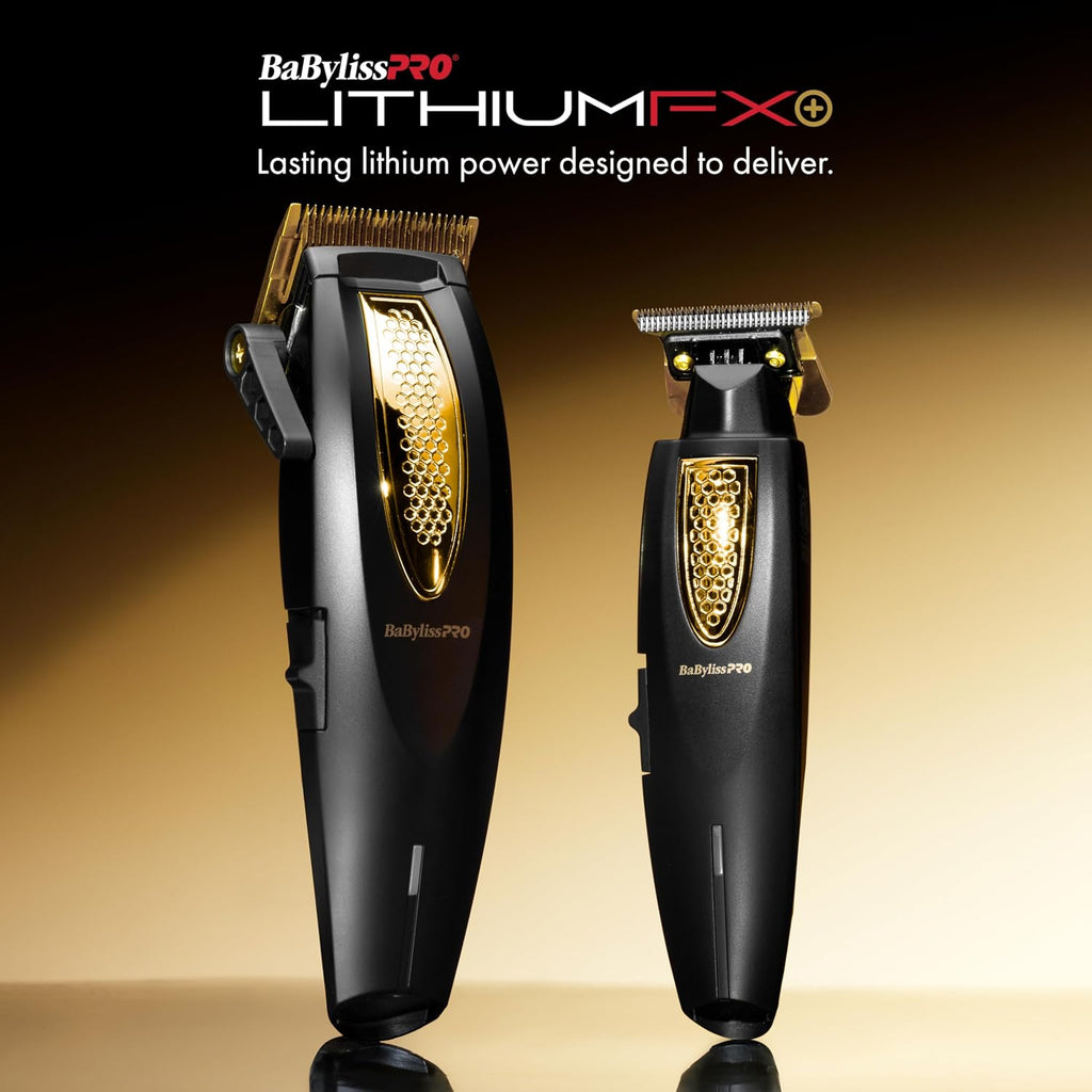 BaBylissPRO LithiumFX Cord/Cordless Lithium Ergonomic Hair Trimmers for Men