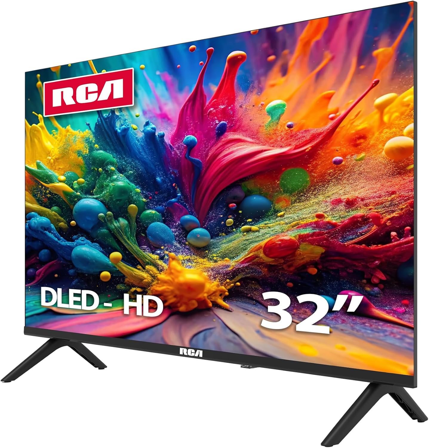 RCA 32-Inch HD Smart Google TV, Frameless LED Display with HDR10, Wi-Fi and Bluetooth, Google Assistant Built-in, Compatible with Alexa