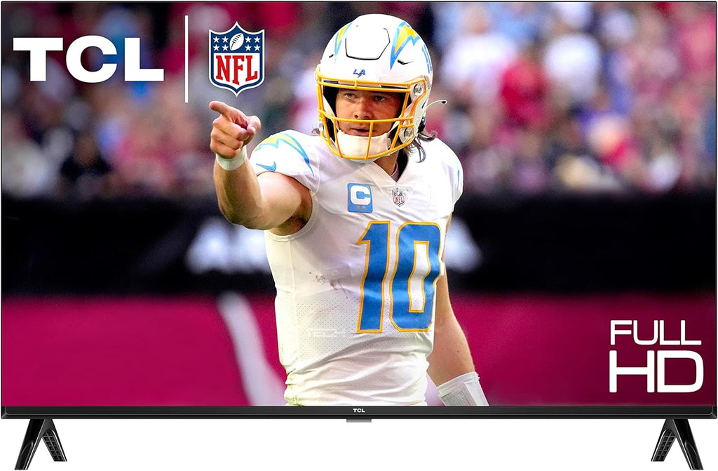 TCL 40-Inch Class S3 1080p LED Smart TV with Google TV (40S350G, 2023 Model), Google Assistant Built-in with Voice Remote, Compatible with Alexa, Streaming FHD Television