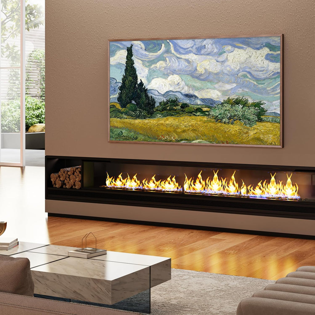 Hisense 55-Inch Class QLED 4K S7N CanvasTV Series Dolby Vision HDR Google Smart TV (55S7N) - 144Hz, Art Mode, Anti-Glare Panel, Hi-Matte Display, Frame & UltraSlim Wall Mount Included