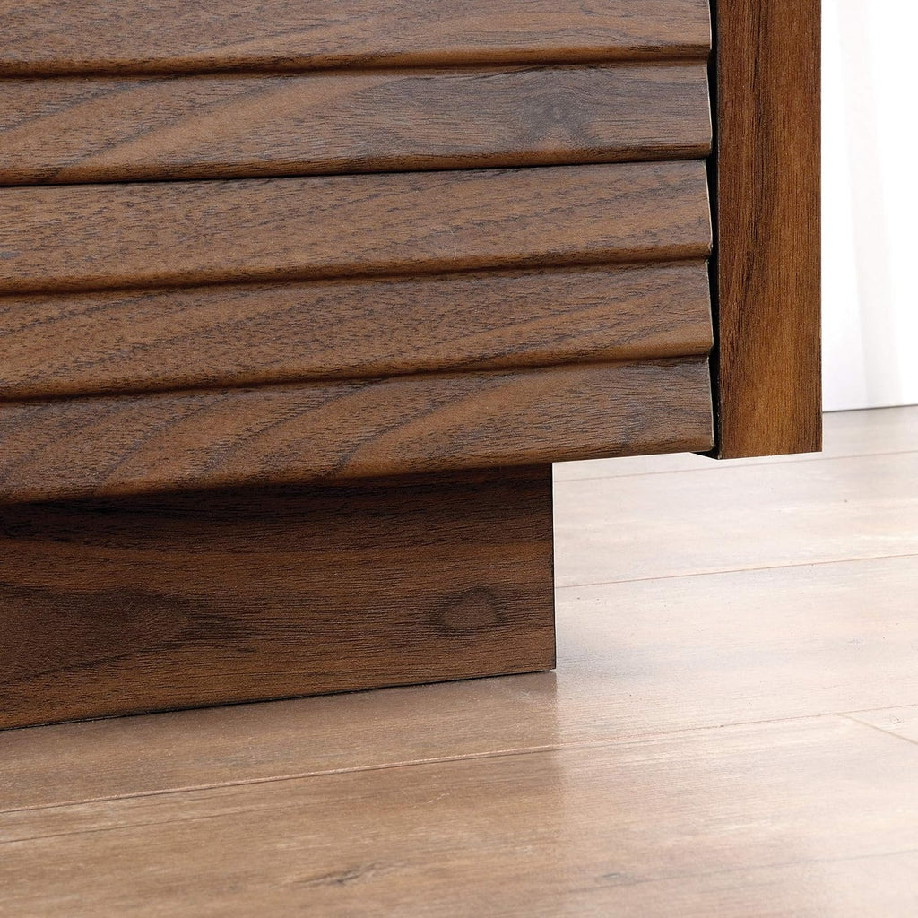 Sauder Harvey Park TV Credenza, Accommodates up to 70-Inch TV, Large Credenza - Grand Walnut Finish