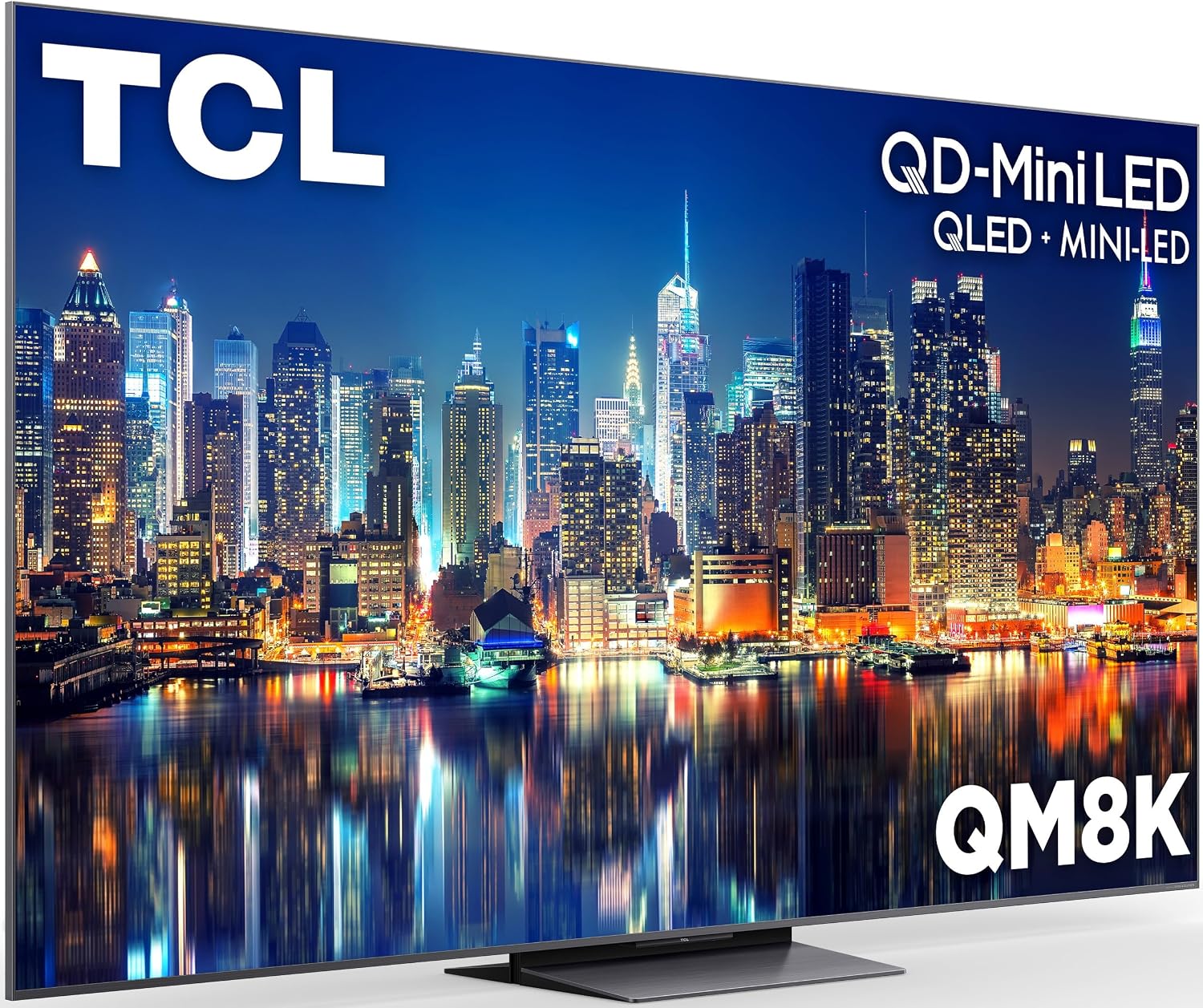 TCL 75 Inch Class QM8K Series | Mini LED QLED 4K HDR | 75QM8K, 2025 Model | 120HZ-144HZ Anti Reflective Wide Angle Screen Smart Google TV Dolby Atmos | Voice Remote Alexa Gaming Streaming Television