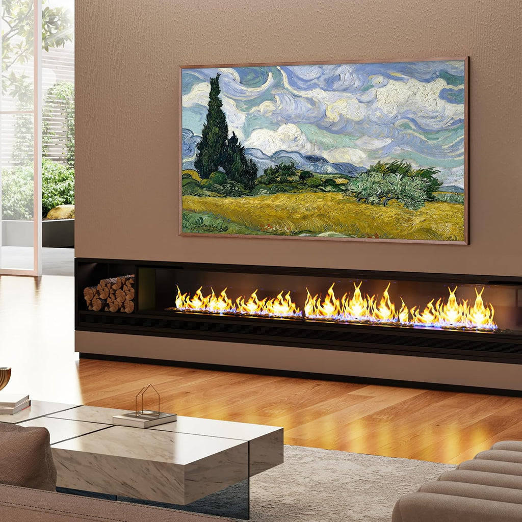 Hisense 75-Inch Class QLED 4K S7N CanvasTV Series Dolby Vision HDR Google Smart TV (75S7N, 2025 Model) - 144Hz, Art Mode, Anti-Glare Panel, Hi-Matte Display, UltraSlim Wall Mount & Frame Included