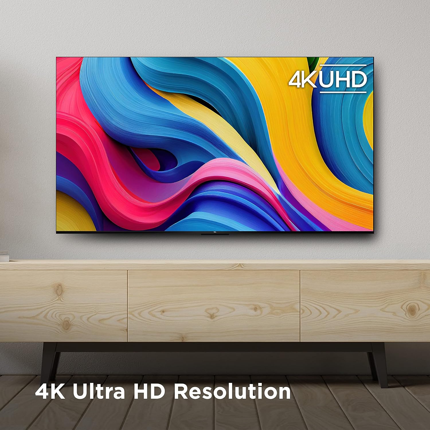 TCL 85-Inch Class S4 4K LED Smart TV with Google (85S450G, 2023 Model), Dolby Vision, HDR Pro, Atmos, Assistant Built-in Voice Remote, Works Alexa, Streaming UHD Television