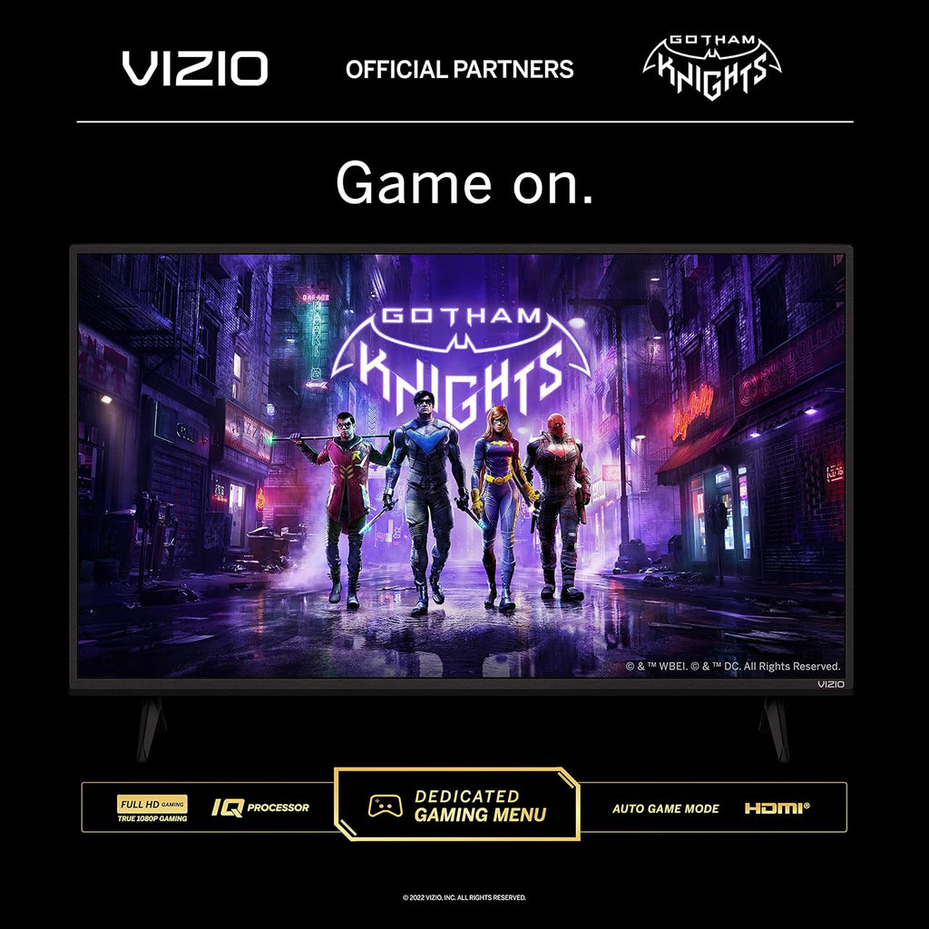 VIZIO 43-inch D-Series Full HD 1080p Smart TV with Apple AirPlay and Chromecast Built-in, Alexa Compatibility, D43f-J04, 2022 Model
