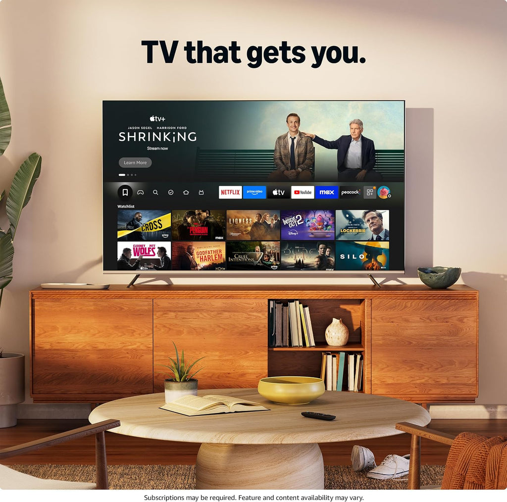Hisense 43' Class QD6 Series (43QD6QF, 2025 Model) QLED 4K UHD Smart Fire TV, Voice Remote with Alexa, Dolby Vision, Dolby Atmos, Motion Rate 120, HDR 10+, Game Mode Plus, MEMC, VRR, ALLM