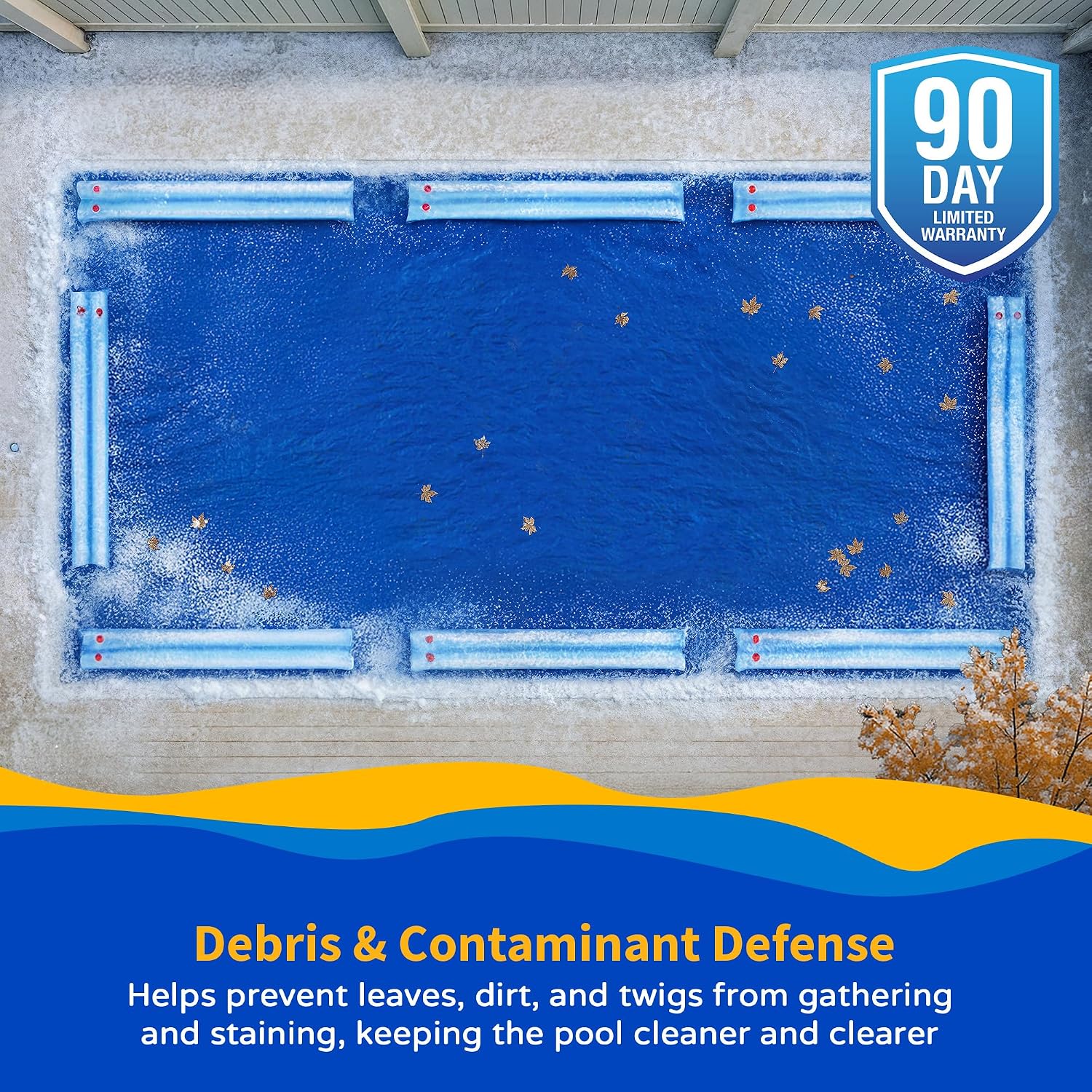 Blue Wave 8-ft Double Water Tube for Winter Pool Cover- 5 Count (Pack of 7)