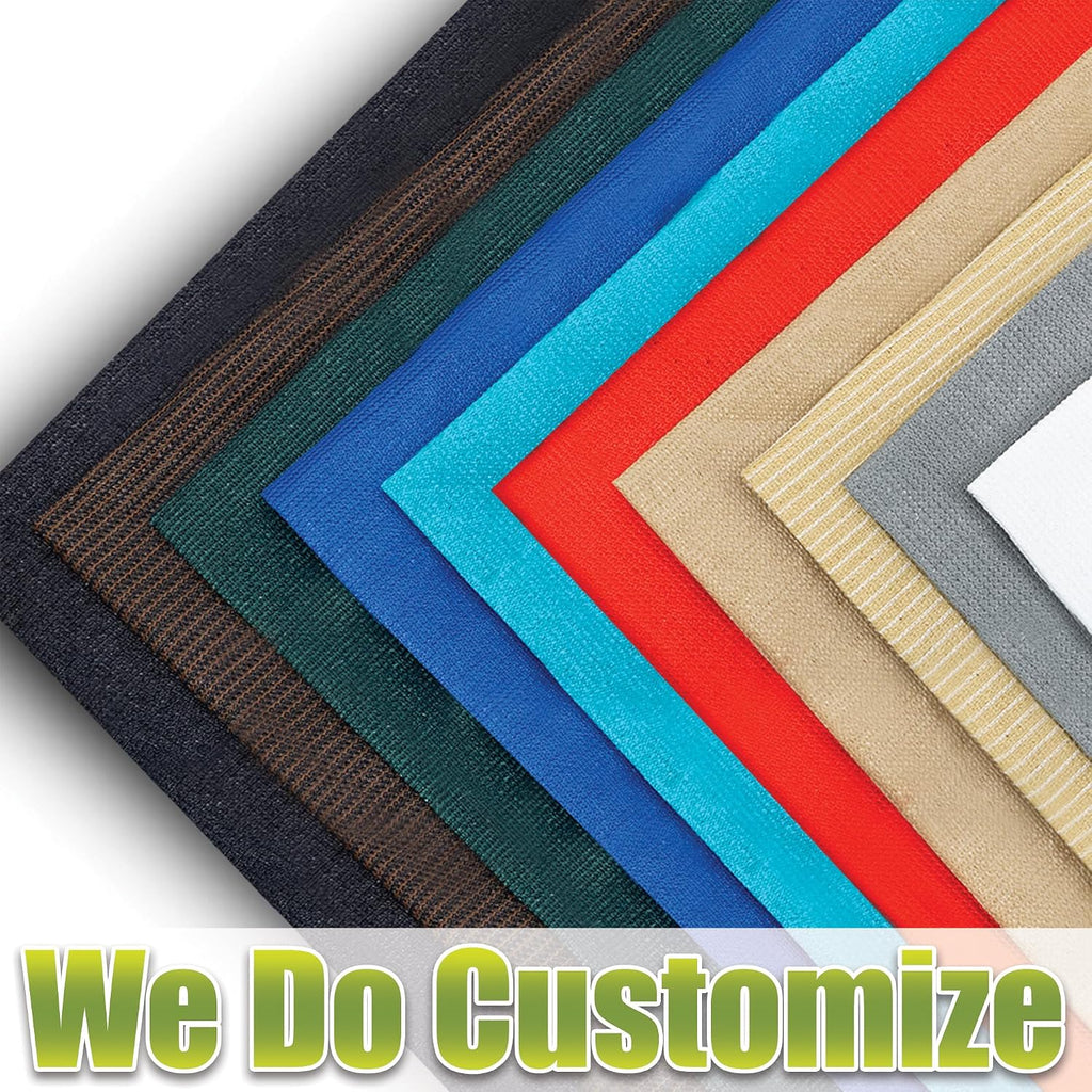 ColourTree Custom Size CTAPRT20 Order to Make 14' x 20' x 24.4' White Right Triangle Sun Shade Sail Canopy Mesh Fabric UV Block UPF50 - Commercial Heavy Duty - 190 GSM - 3 Years Warranty