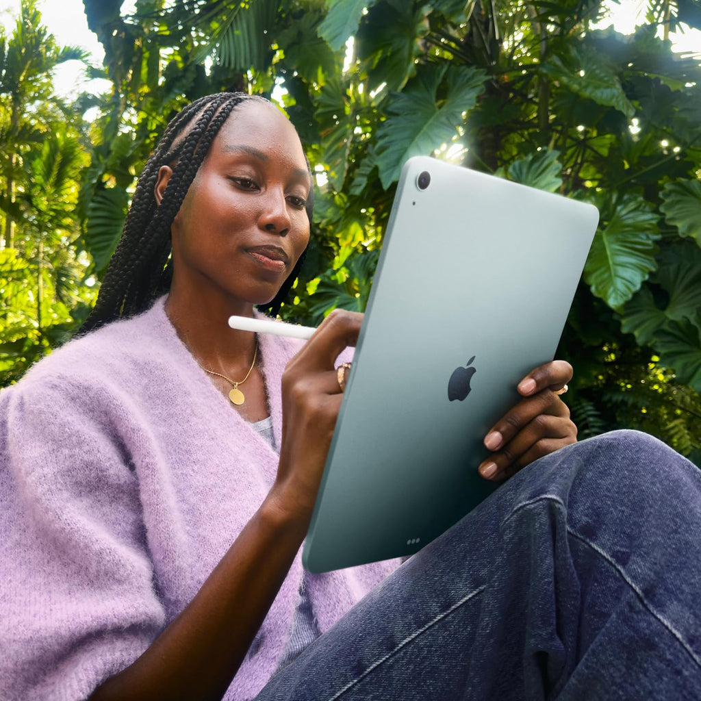 Apple iPad Air 13-inch with M3 chip Built for Apple Intelligence, Liquid Retina Display, 512GB, 12MP Front/Back Camera, Wi-Fi 6E + 5G Cellular, Touch ID, All-Day Battery Life — Purple