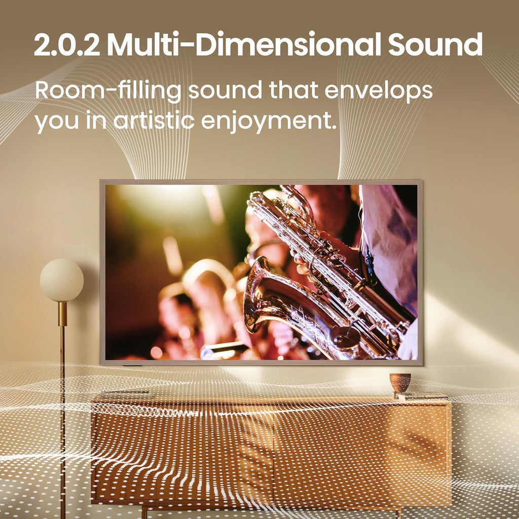 Hisense 65-Inch Class QLED 4K S7N CanvasTV™ Series Dolby Vision HDR Google Smart TV (65S7N) - 144Hz, Art Mode, Anti-Glare Panel, Hi-Matte Display, Frame & UltraSlim Wall Mount Included