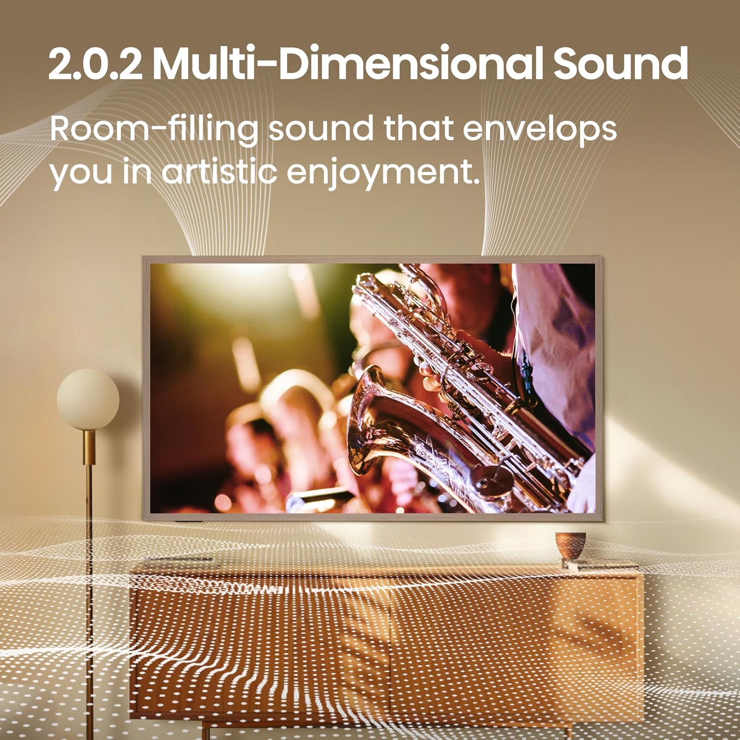 Hisense 65-Inch Class QLED 4K S7N CanvasTV™ Series Dolby Vision HDR Google Smart TV (65S7N) - 144Hz, Art Mode, Anti-Glare Panel, Hi-Matte Display, Frame & UltraSlim Wall Mount Included