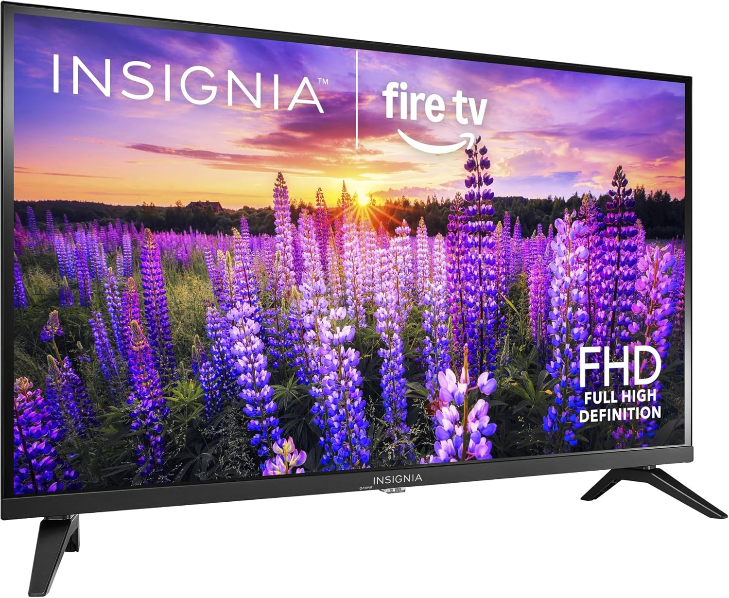 INSIGNIA 40' Class F40 Series LED Full HD Smart Fire TV, Voice Remote with Alexa, Free & Live TV