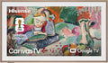 Hisense 55-Inch Class QLED 4K S7N CanvasTV Series Dolby Vision HDR Google Smart TV (55S7N) - 144Hz, Art Mode, Anti-Glare Panel, Hi-Matte Display, Frame & UltraSlim Wall Mount Included