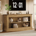 Tribesigns Farmhouse TV Stand for 70-Inch TV, 63' Entertainment Center with Storage, Modern Media Console Table for Living Room, Bedroom (Natural)