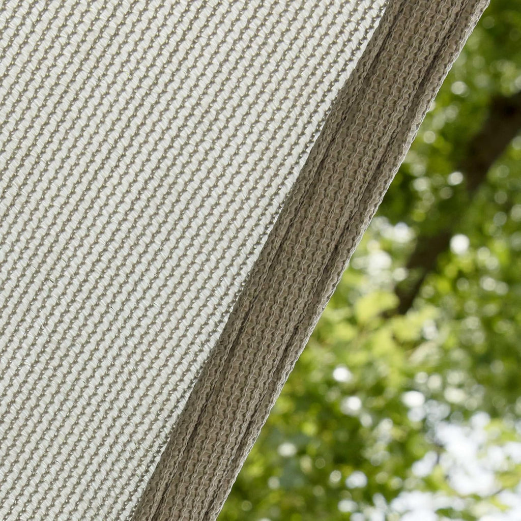 Amgo Custom Size 12' x 16' Grey Rectangle Square Sun Shade Sail UPF50+ AGTAPS16, Order to Make Canopy Awning, 95% UV Blockage, Water & Air Permeable, Commercial and Residential (We Customize)