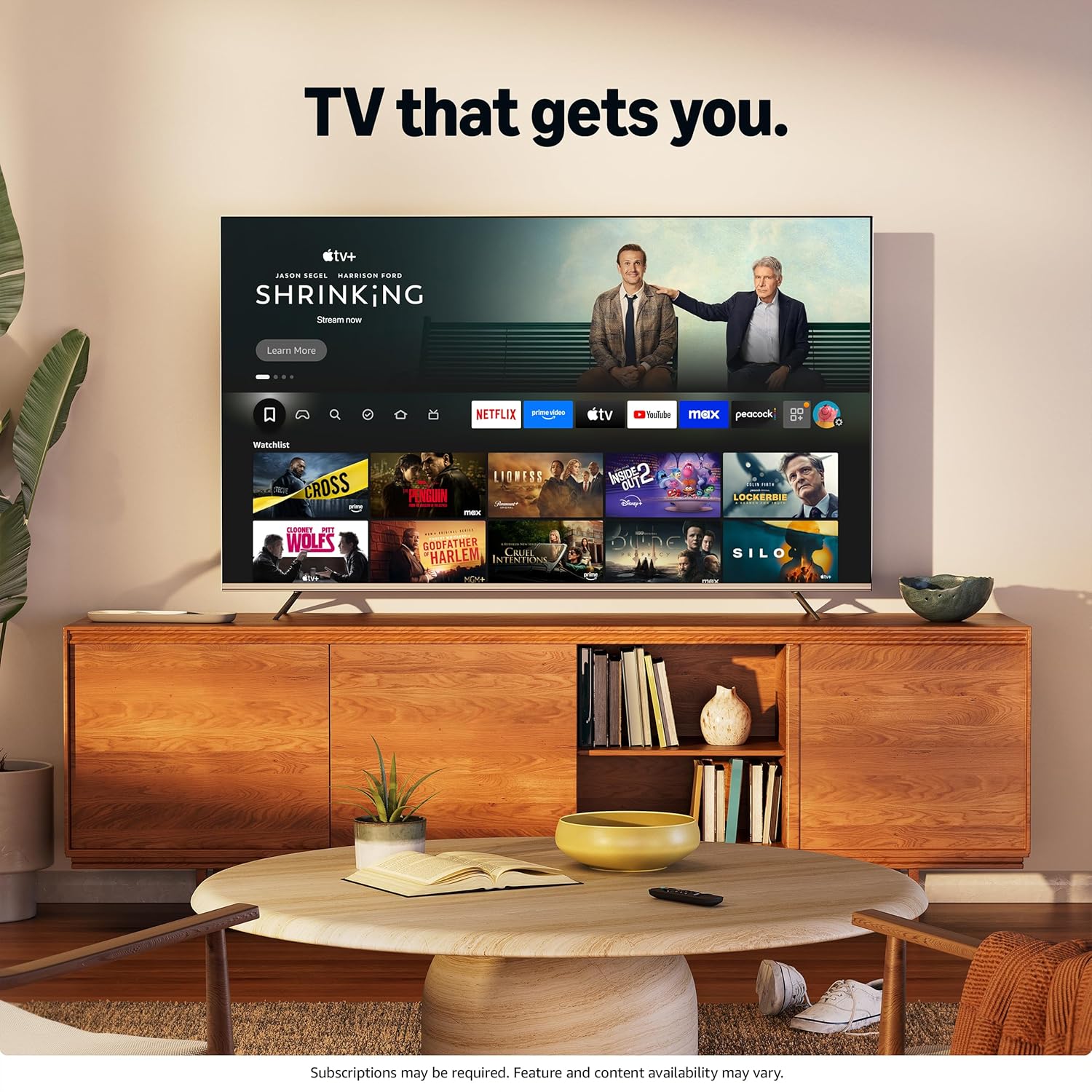 Hisense 43' E6 Cinema Series Hi-QLED 4K UHD Smart Fire TV (43E6QF, 2025 Model) - AI Light Sensor, Dolby Vision · Atmos, Voice Remote with Alexa, Motion Rate 120, HDR 10+ Adaptive, Game Mode Plus