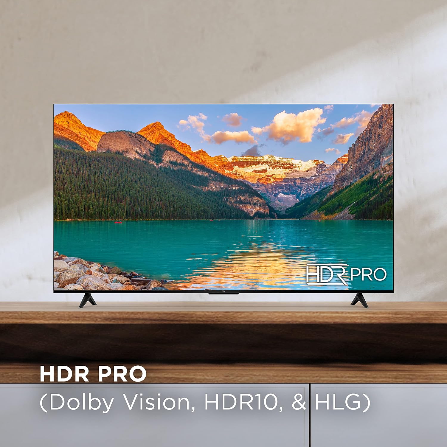 TCL 85-Inch Class S4 4K LED Smart TV with Google (85S450G, 2023 Model), Dolby Vision, HDR Pro, Atmos, Assistant Built-in Voice Remote, Works Alexa, Streaming UHD Television