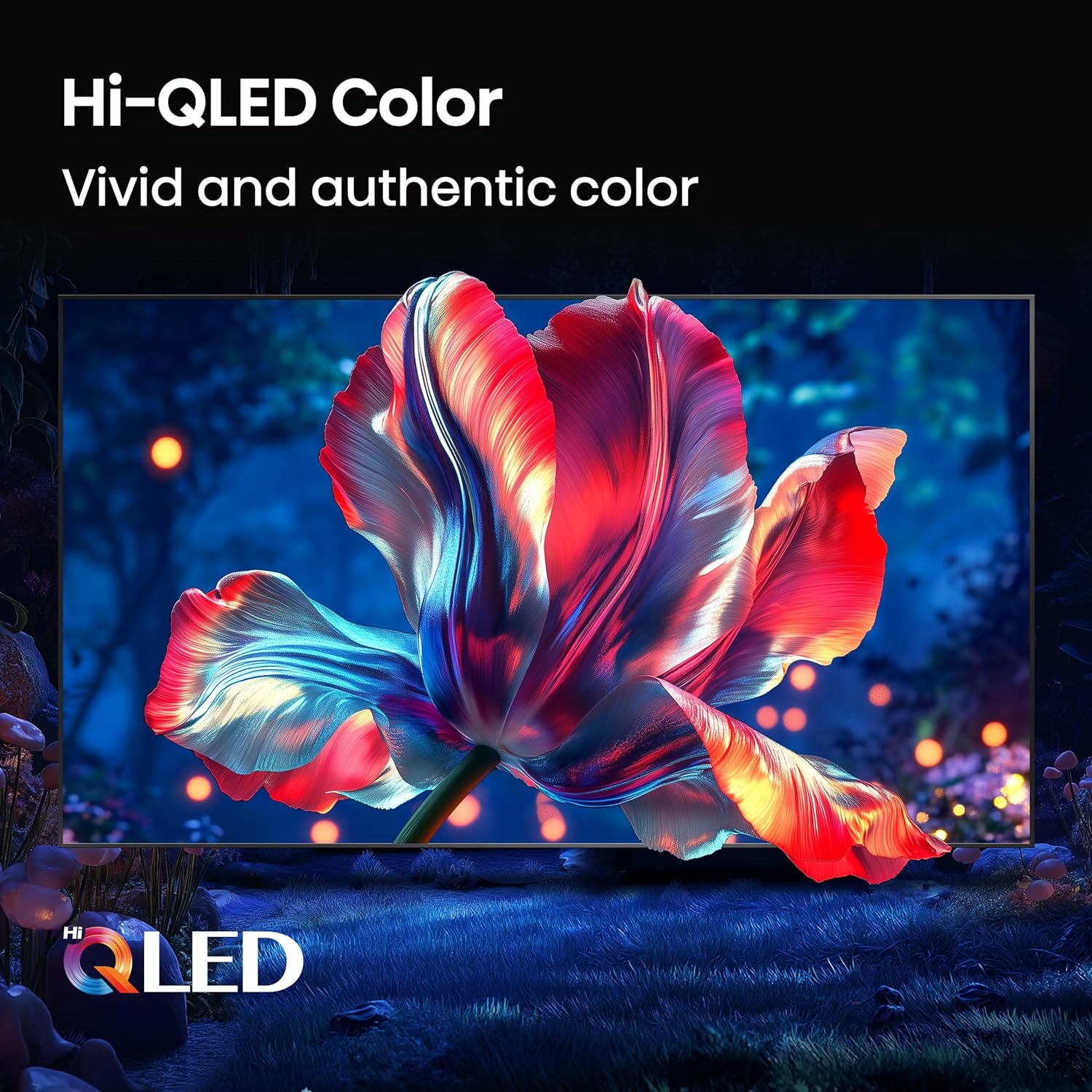 Hisense 50' E6 Cinema Series Hi-QLED 4K UHD Smart Fire TV (50E6QF, 2025 Model) - AI Light Sensor, Dolby Vision · Atmos, Voice Remote with Alexa, Motion Rate 120, HDR 10+ Adaptive, Game Mode Plus