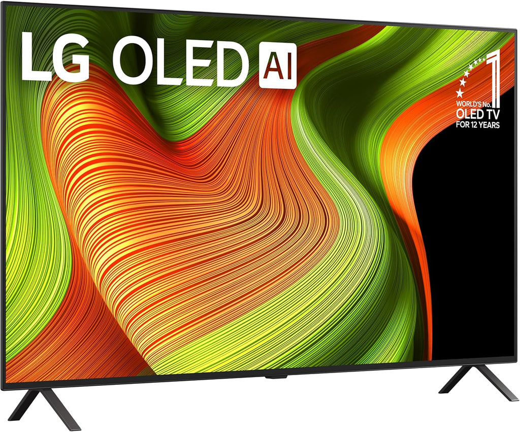 LG 55-Inch Class OLED AI 4K B5 Series Smart TV w/Dolby Atmos, Dolby Vision, HDR10, AI Super Upscaling 4K, Filmmaker Mode, Wow Orchestra, Alexa Built-in (OLED55B5PUA.AUSZ, 2025)