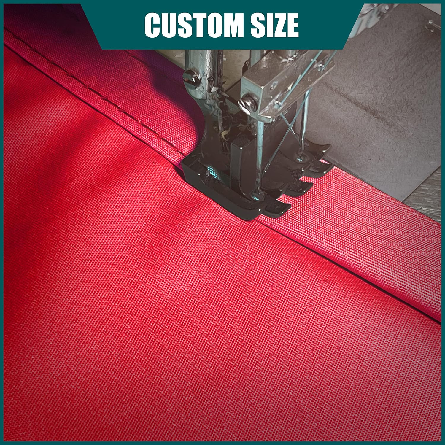 Royal Shade 14' x 20' x 24.4' Red Triangle Waterproof Sun Shade Sail Order to Make Canopy Awning, UPF50+ 95% UV Blockage Water Resistant, Outdoor Backyard Patio Garden (We Customize)